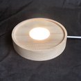 thumbnail image 5 of Rundformad displaypiedestal LED-lampor displaybas kristallträbelysningsbas, 5 of 5