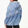 thumbnail image 6 of skpabo Zip Up Hoodies for Women Fashion Floral Print Sweatshirts Long Sleeve Hooded Pullover Top Soft Stretchable Comfortable Plus Size Outerwear with Pockets S-3XL, 6 of 6
