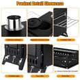 thumbnail image 7 of Wood Burning Stove,Sauna Hot Tent Stove,2 in 1 Heating and Cooking System,Portable Wood Burning Stove with 5 Pipes,Folding Woods Stove for Outdoor Camping Heating Ice Fishing Hunting Stainless Steel, 7 of 7