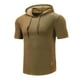 thumbnail image 1 of pstuiky camisetas de hombre, Camisa de manga corta con cuello abierto y lazo floral hecha a mano para hombre camisas casuales para hombre l, 1 of 4
