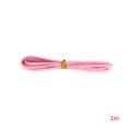 thumbnail image 1 of stanreset Velvet Leather Colorful Suede Korean Cord DIY Long Thread Lace String Rope 3mm pink 1 Pc, 1 of 3