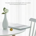 thumbnail image 3 of Weiweiguan 10pcs Clear Acrylic Easel Stands Coin Display Easel Mini Triangle Display Stand, 3 of 7