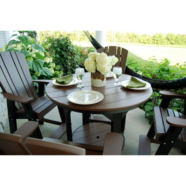 Wildridge Heritage Recycled Plastic 5 Piece Round Patio Dining Set