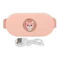 thumbnail image 2 of Waist Massage Heating Belt, Rapid Heating Portable USB Rechargeable 3 Heat Levels Electric Menstrual Heating Belt Hot Compress Pad  for Abdomen Stomach, 2 of 7