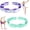Green,Purple, variant on 2Pcs Stretching Bands Gymnastics Stretch Band Yoga Straps With 8 Adjustable Loops For Stretching, Leg Stretcher Strap Yoga Pull Strap Flexstrap For Pilates,Dance,Gymnastics Exercise