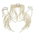 thumbnail image 1 of Cadena de cuentas para el cuerpo, cadena para para disfraz, para juegos de rol, bodas, fiestas, novias de verano, 1 of 8