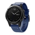 thumbnail image 2 of Quick Release Black Silicone Watch Strap With 22MM Buckle Stylish Fit For, 2 of 4