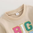 thumbnail image 4 of ATAIKU Kids Baby Girl Sweatshirt Sister Matching Tops Fall Winter Clothes - BIG SIS, 4 of 9