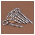 thumbnail image 3 of 304 Stainless Steel Expansion Screw Hook Eyebolt Expansion Bolt Loop Swing Hook M6 M8 M10-M20 1pcs (Color : 80mm, Size : M14), 3 of 5