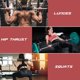 thumbnail image 4 of Almohadilla para mancuernas para sentadillas, estocadas y empujes de cadera - Almohadilla para barra de entrenamiento de fuerza para cuello y hombros, rosa, 4 of 5