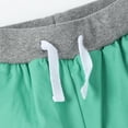thumbnail image 5 of HILEELANG Toddler Boys'Shorts 2-Pack Chino Short Summer Cotton Casual Pants with Pockets White Green 2T, 5 of 5