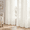 Cream-52"W x 63"L (Pack of 2), variant on Black Sheer Curtafor Small Window Bedroom 63 Inch Length 2 Panels Pom Tufted Design Boho Modern Chic Semi Room Tab Rod Pocket 52x6