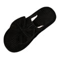 thumbnail image 2 of Taqqpue Open Toe Slipper for Women Women Fashionable Casual Winter Closed Toe Home Friendly Soft Cotton Flat Slippers Fuzzy House Slippers Gift for Women, 2 of 9