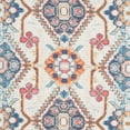 thumbnail image 5 of SAFAVIEH Saffron Everette Floral Cotton Area Rug, Cream/Blue, 3' x 5', 5 of 6