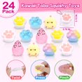 thumbnail image 4 of Kit de juguetes Squishy YrsdQueena Taba, 74 piezas con pegatinas para niños, 4 of 9
