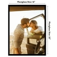thumbnail image 3 of Americanflat 16x22 Picture Frame with Polished Plexiglass Streamline Collection Thin Border Wall - Black, 3 of 8