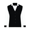 thumbnail image 5 of LIaqionyy Big and Tall Long Sleeve for Men Pullover Collared Button down Fashion Business Tops Clothes, 5 of 6
