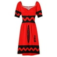 thumbnail image 4 of Red Crayon Box Halloween Party Group Costume Sleeveless Dress Prom gown summer dresses ladies 2024 Women's summer skirt, 4 of 6