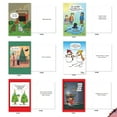 thumbnail image 4 of NobleWorks 20 Assorted set Funny Christmas Greeting Cards w/5 x 7 Inch Envelopes (20 Designs, 1 Each) Merry Toons AC3485XSG-B1x20, 4 of 6