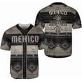 thumbnail image 3 of 2026 New Mexico Soccer Jersey Adult, Mexican Jersey Soccer T-Shirt, Mexico National Team Pattern V-Neck Short Sleeve Athletic Casual Football Top for Adult, 3 of 5