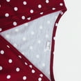 thumbnail image 4 of WUANDIXFA Robe de Maternité Froncée pour Femme Robe de Maternité Confortable Douce Mode à Pois Manches Mi-Longues Robe de Maternité Bordeaux,TG, 4 of 6