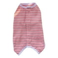 thumbnail image 3 of CBFFDC Vêtements de Récupération pour Animaux Fermeture à Boutons Vêtements de Récupération pour Animaux Doux Confortables Imprimé Rayé Vêtements de Réhabilitation Protecteurs, 3 of 6