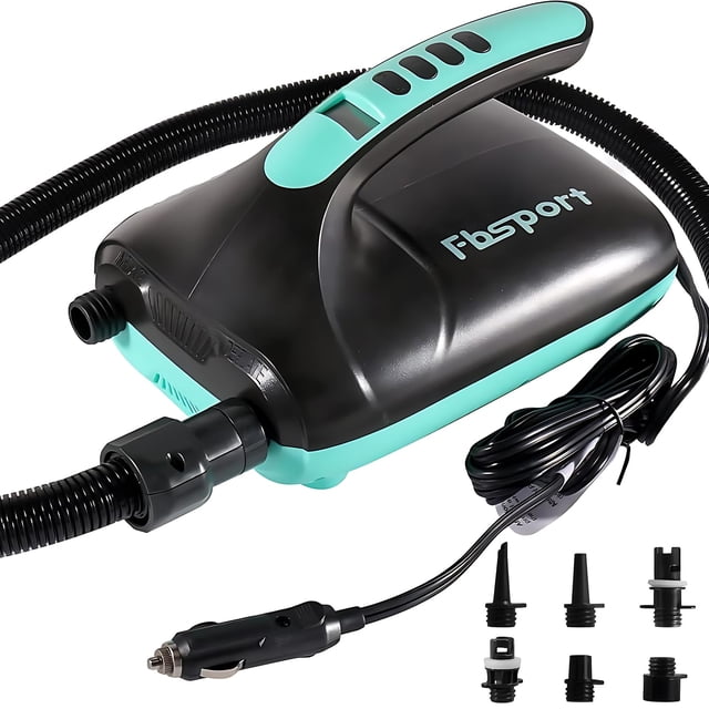 Bomba de aire eléctrica FBSPORT 20PSI de alta presión para SUP