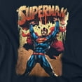 thumbnail image 2 of Superman T-Shirt Lift Up Unisex Graphic Tee For Men & Women Navy&nbsp;, 2 of 7