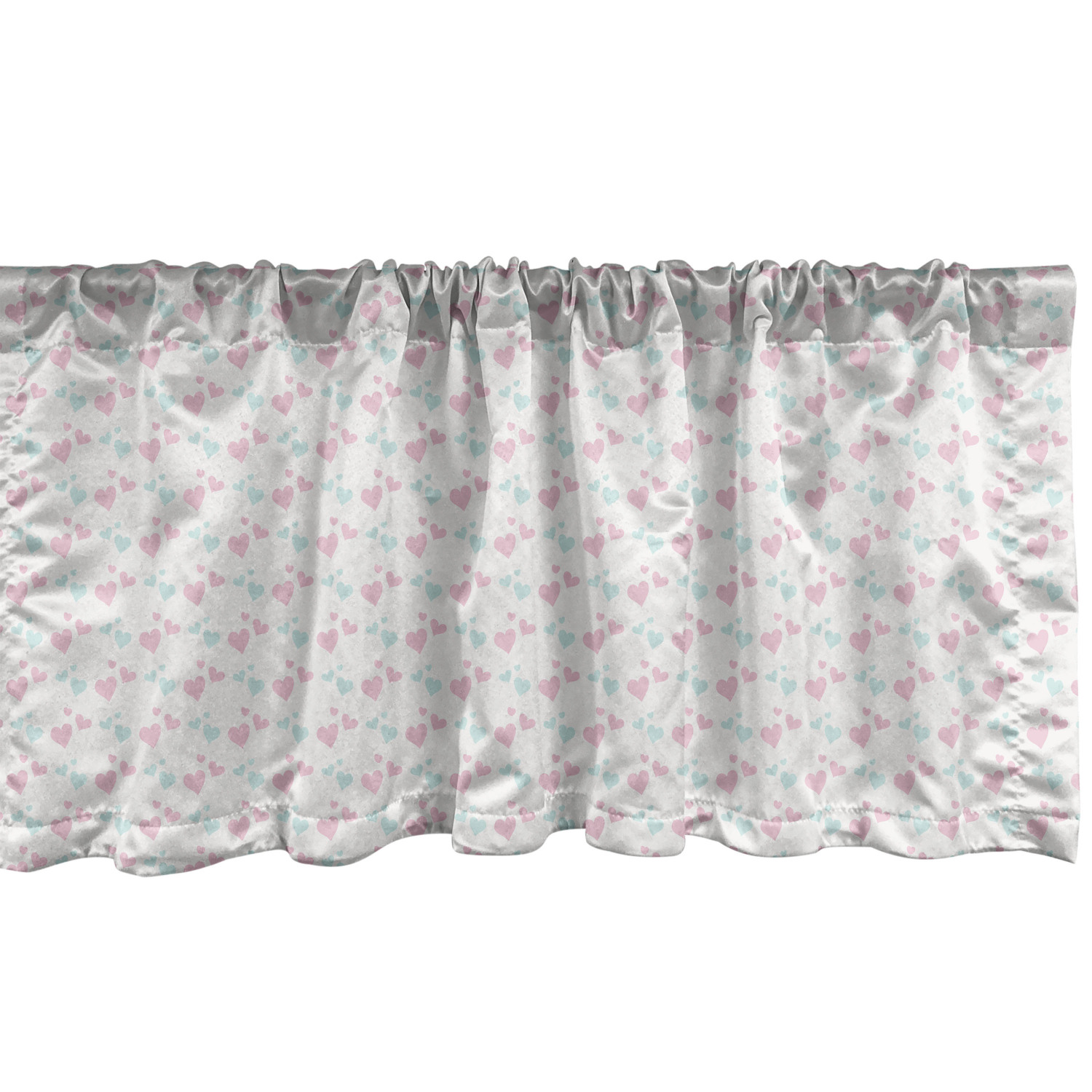 Love Window Valance Pack of 2, Girls Room Inspired Image of Cartoon