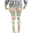 thumbnail image 5 of Girls' Christmas Leggings Snowflake Christmas Tree Printed Casual Pants Festive Kids' Girl Soft Yoga Dance Leggings, 5 of 8