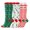 Green White Red, variant on 3 Pairs Christmas Compression Socks for Women & Men Circulation 15-20 mmHg - Better Blood Flow, Swelling , Best Support for Medical, Running, Nursing,Christmas Gifts for Nurses Travel Pregnancy