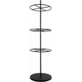 thumbnail image 6 of 3-Tier Rotatable Round Garment Rack Underwear Display Stands Round Clothing Rack Boutique Clothing Rack Black Retail Clothing Rack for Underwear Shorts Scarf, 6 of 18