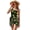 Hibiscus Floral Palm Jamaican Flag, variant on Xixirimido Daisy Flowers Colorful Tie-dye Print Girls One Piece Swimsuits Cutout Bathing Suit with Cover Up Skirt Quick Dry Beach Swimwear with Adjustable Strap, Size 13-14 Years