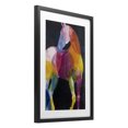thumbnail image 2 of Stupell Industries Contemporary Prism Horse Abstraction Black Framed Print Under Glass, 17 x 23, by Chromatic Storm Studio, 2 of 8