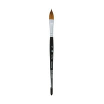 Princeton Brush Aqua Elite Synthetic Kolinsky Sable Watercolor Brush, Oval Wash, 1/2