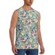 thumbnail image 2 of Balery Rose Flowers Camisetas sin mangas para hombre, absorbe la humedad y protege contra el mal olor.-Large, 2 of 7