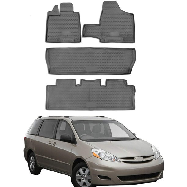 Complete Set Custom Fit Liner Auto Acessories All Weather Performance