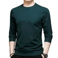 thumbnail image 2 of Ana Mens Casual Long Sleeve T-shirt Undershirt Blouse Muscle Activewear Pullover Top, 2 of 8