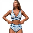 thumbnail image 2 of Traje de Baño Deportivo de Dos Piezas para Mujer, Color M, 2 of 9