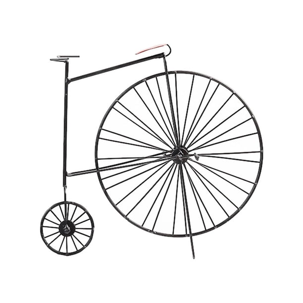 Figuras De Bicicleta De Hierro, Modelo De Bicicleta De Metal, Adornos De Bicicleta De Cumpleaños, Escultura De Bicicleta Para El Hogar, Escritorio, Lugar De Trabajo, Decoración De Oficina Sweethay OD013600-00