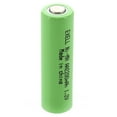 thumbnail image 2 of 2x Exell 1.2V AA 2200mAh Rechargeable NIMH Flat Top Batteries, 2 of 7