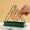 Green, variant on Mosquito Coil Holder Iron Rack | Triangular Stable Metal Stand with Ash Tray, Hanging Hook, Aromatherapy Stove, Rust-Resistant, Black/Green, 17x12x4cm, Durable Household Accessory