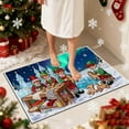 thumbnail image 5 of Embroidery Christmas Outdoor Rugs Christmas Decor Doormat, Cozy Holiday Welcome Mats, Outdoor Covered Area Carpet Mats, Elf Carpenter Design, Farmhouse Entryway Doormat, 5 of 6