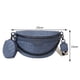 thumbnail image 1 of Bolsa De Pecho Bolso de pecho con patrón de cocodrilo, bolso de hombro con cadena y correa ancha tejida para el trabajo azul Sywqhk Para Estrenar, 1 of 2
