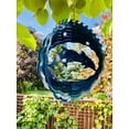 thumbnail image 2 of Dundee Deco's Wind Spinner in Gift Box - 3D Hanging Indoor Outdoor Yard Garden Decoration - Mandala - Dolphins, Stars - Blue - 12 inch - Unique Gift Idea For Men Women, Souvenir, Present, 2 of 7