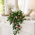 thumbnail image 2 of Fake Vines Artificial Hanging Daisies Garland, Realistic Faux Silkly Flowers Greenery with Flexible Stems, Fade Resistant for Indoor Outdoor Home Garden Balcony Porch Wall Decor, 2 of 6