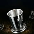 thumbnail image 3 of Stainless Steel Folding Cup Camping Cookware Retractable Cup Camping Utensils, 3 of 10