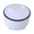 thumbnail image 4 of Yiran Fully Enclosed Cat Litter Box Waste Bin for Cat Toilet, White (Waste Bags Not Included), 4 of 10