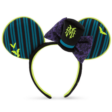 Disney The Haunted Mansion Glow-In-The Dark Minnie Ears Headband