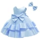 thumbnail image 3 of Vestido NSSMWTTC para bebé niña de Pascua sin espalda con lazo azul de 80 cm, 3 of 7